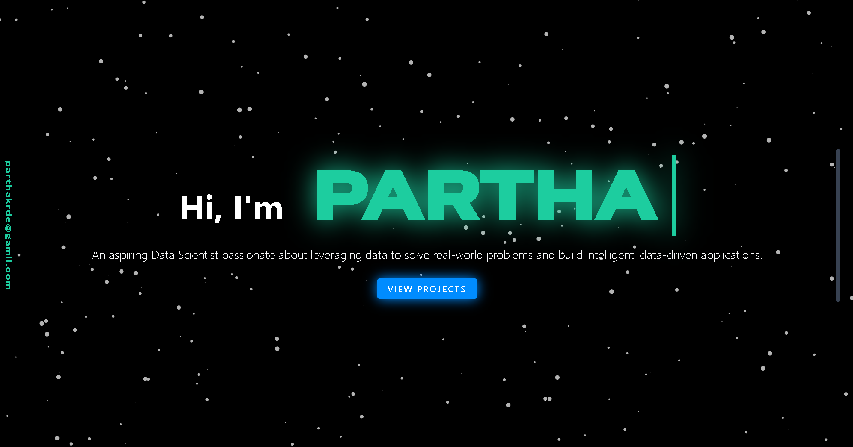 Portfolio Website Screenshot